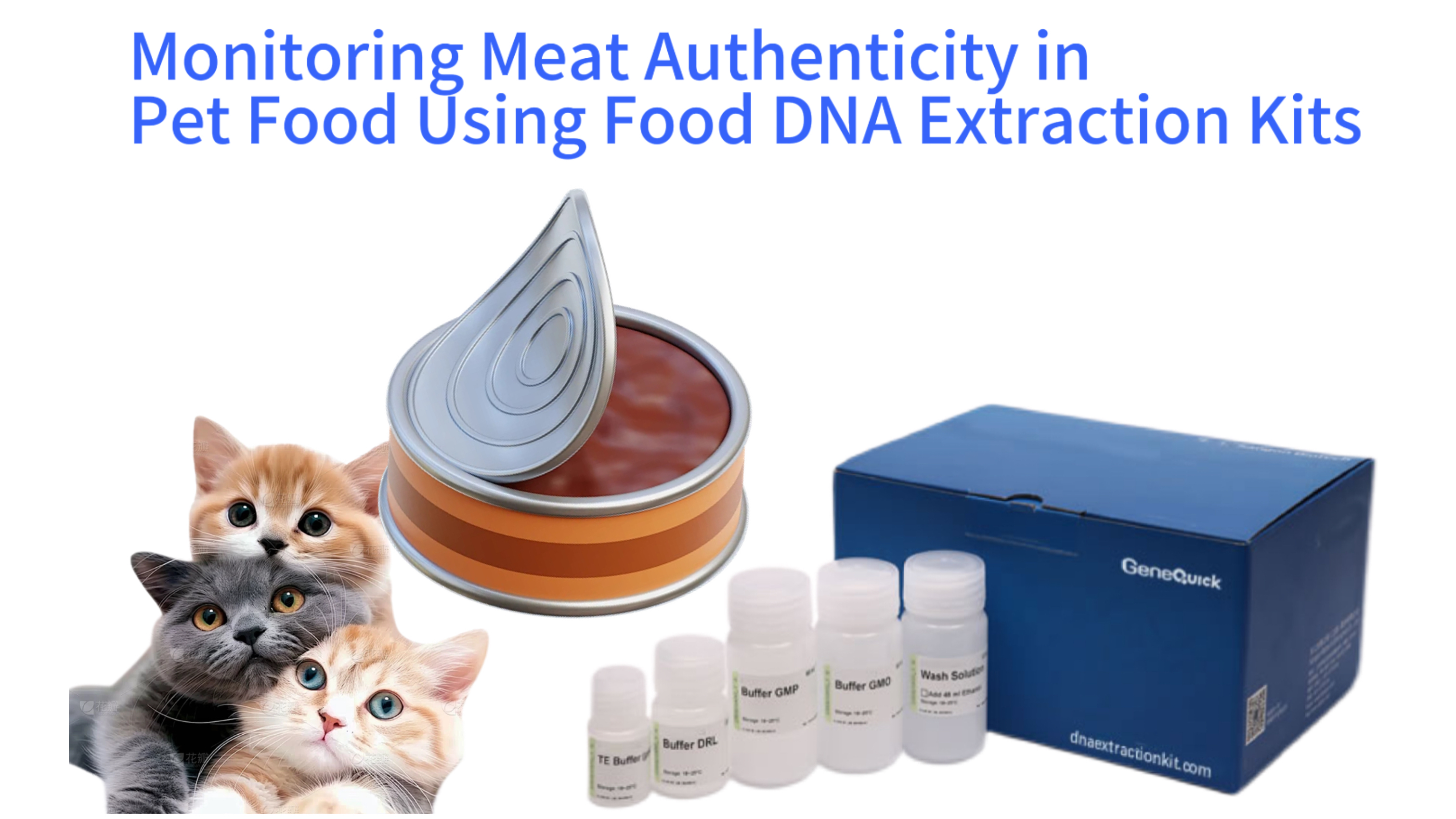 Monitoring Meat Authenticity in Pet Food Using Food DNA Extraction Kits