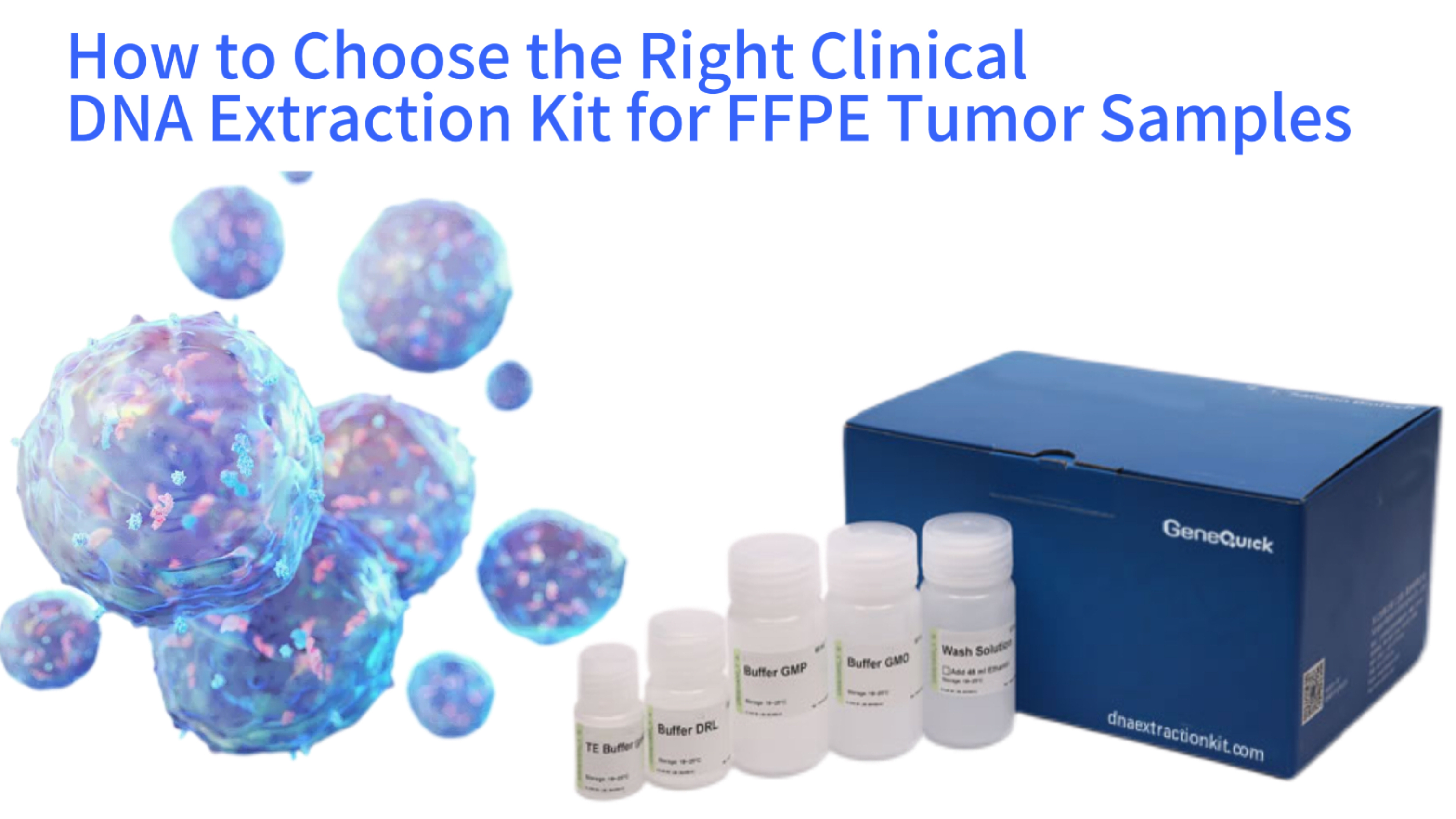 How to Choose the Right Clinical DNA Extraction Kit for FFPE Tumor Samples: A Comprehensive Technical and Practical Guide