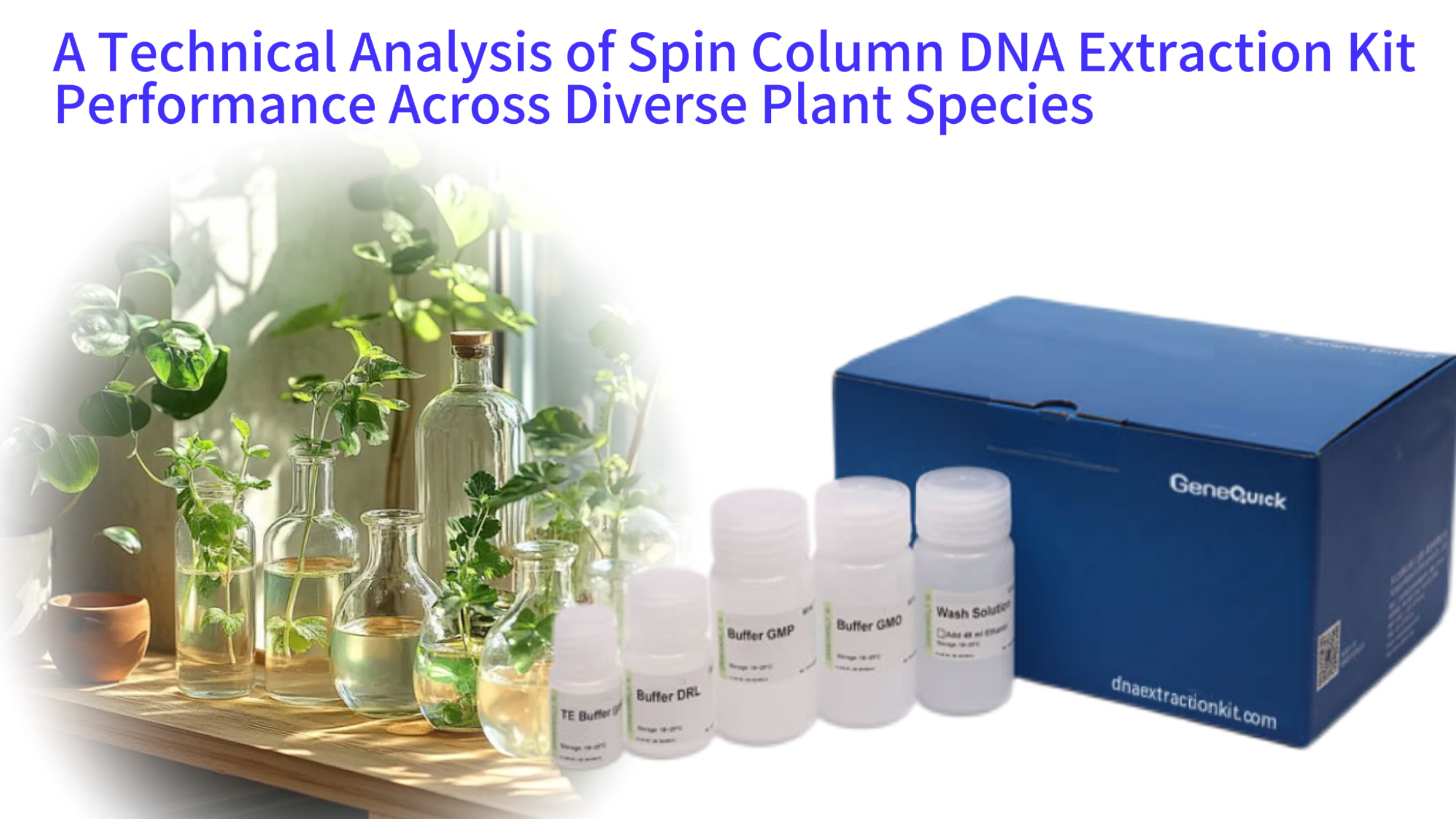 A Technical Analysis of Spin Column DNA Extraction Kit Performance Across Diverse Plant Species